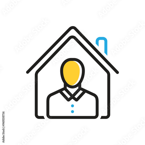 Multi color icon for property