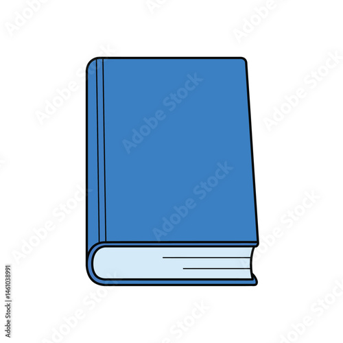 Free Download Blue book illustration vector - GFXLoad