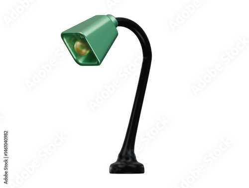 study lamp icon 3d illustration render