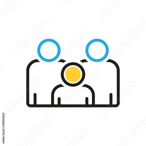 Multi color icon for adopt
