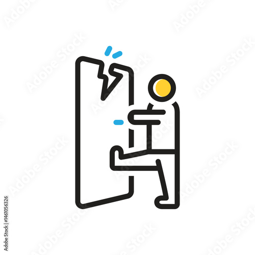 Multi color icon for challenge
