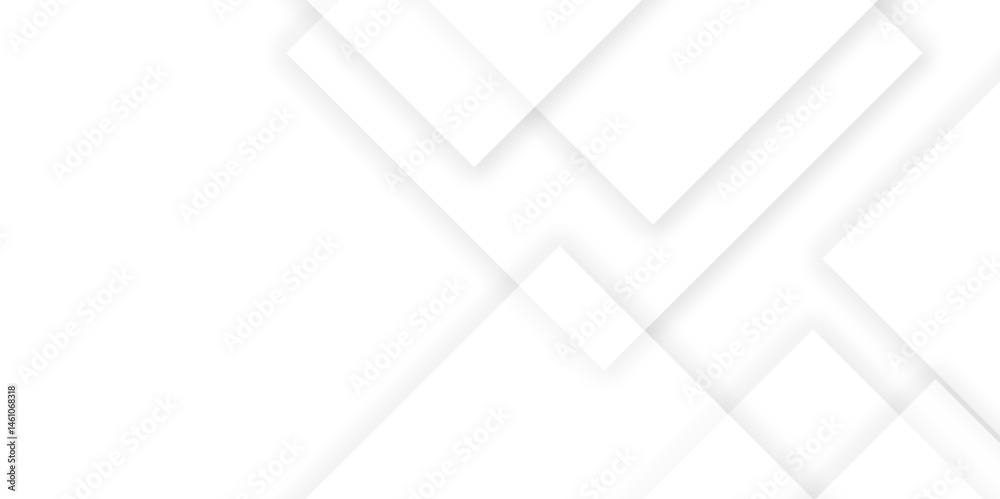 Fototapeta premium Abstract background seamless with lines and technology square triangle geometric texture background. White geometric minimal and rectangle shape banner design. Modern background used about technology.