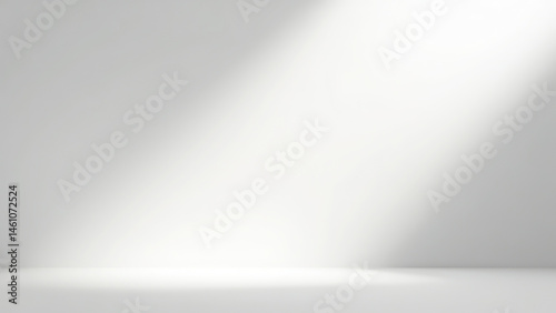 Wallpaper Mural Blank Gray Gradient Background with Product Display, White Backdrop or Empty Studio Room Floor – 3D Rendering for Commercial Use  Torontodigital.ca