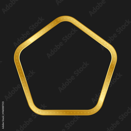 Golden Shields, Badges for Premium Recognition and Award Designs
