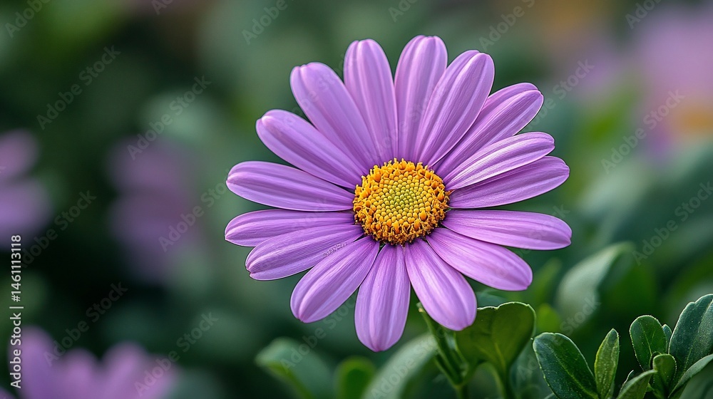 Close-up of a delicate purple flower Close-up of a delicate purple flower
