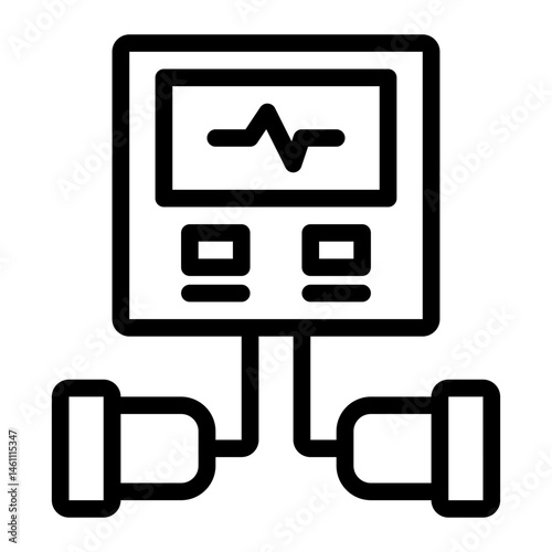  apparatus. This is a vector single icon with a line style. Suitable for any purpose, such as website design, mobile app design, logo design, pattern design, etc.