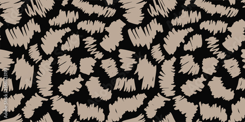 luxury vintage trendy abstract geometric shapes pattern background design scarf. retro modern print square border texture print vector