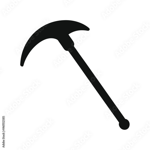 crowbar black silhouette