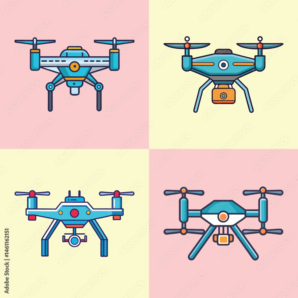 drone-flat-illustration drone-flat-illustration