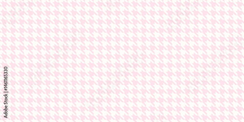 Elegant pale pink houndstooth pattern.  Perfect for backgrounds, textiles, fashion, and branding projects.  Subtle texture adds sophistication and visual interest.