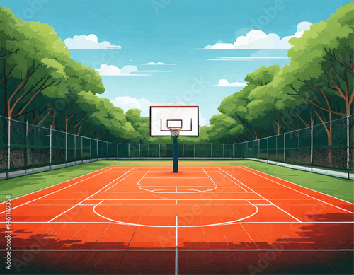 Basketball Training Court
