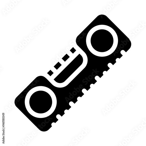 Level tool Solid Icon