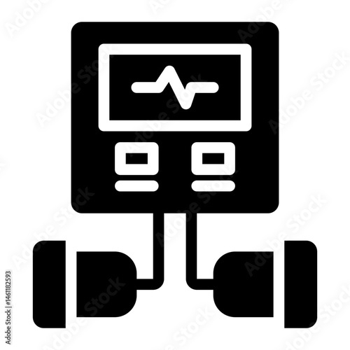 apparatus,. This is a vector single icon with a solid style. Suitable for any purpose, such as website design, mobile app design, logo design, pattern design, etc.