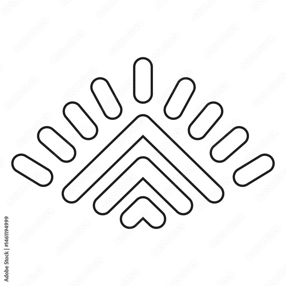 Aztec icon vector. Aztec symbol illustration sign. Indian symbols. Aztec icon vector. Aztec symbol illustration sign. Indian symbols.