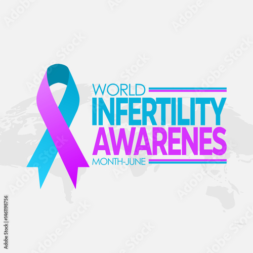 vector graphic of World Infertility Awareness Month, ideal for World Infertility Awareness Month celebration.