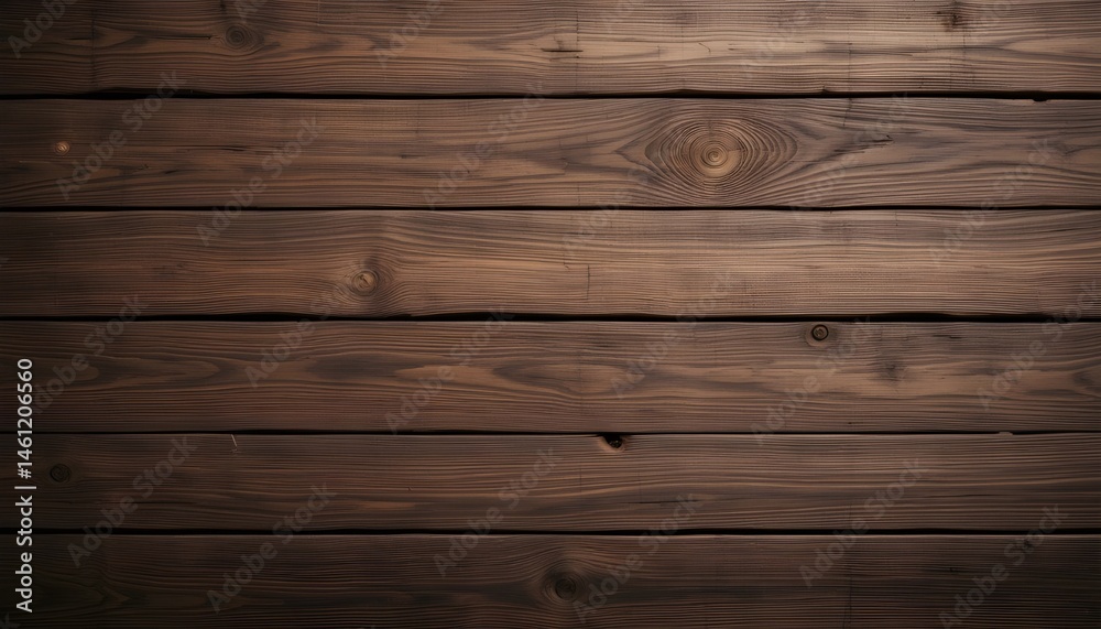 Fototapeta premium Brown Wooden Texture Background for Natural Design and Rustic Visual Projects