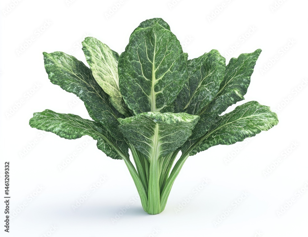 Fresh, vibrant, leafy green plant Fresh, vibrant, leafy green plant