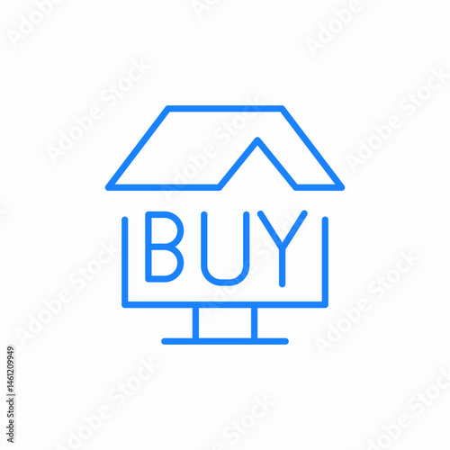 house buy icon sign vector
