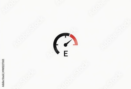 Free Download Empty Gas Tank Warning Light in Modern Style   - GFXLoad