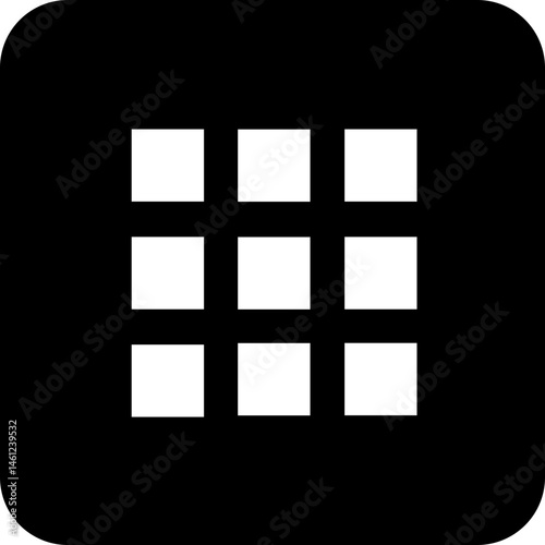 Ícones de Menu Minimalistas em Estilo Flat – UI/UX, Web e Mobile, perfeitos para interfaces de usuário (UI/UX), design de aplicativos mobile, web - Minimalist Menu Icons in Flat Style – UI/UX, Web