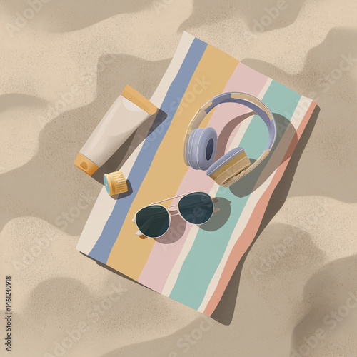 beach towel