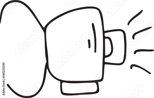 A simple stylized head radiates light.