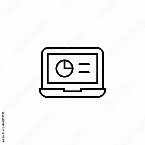 online learning icon sign vector