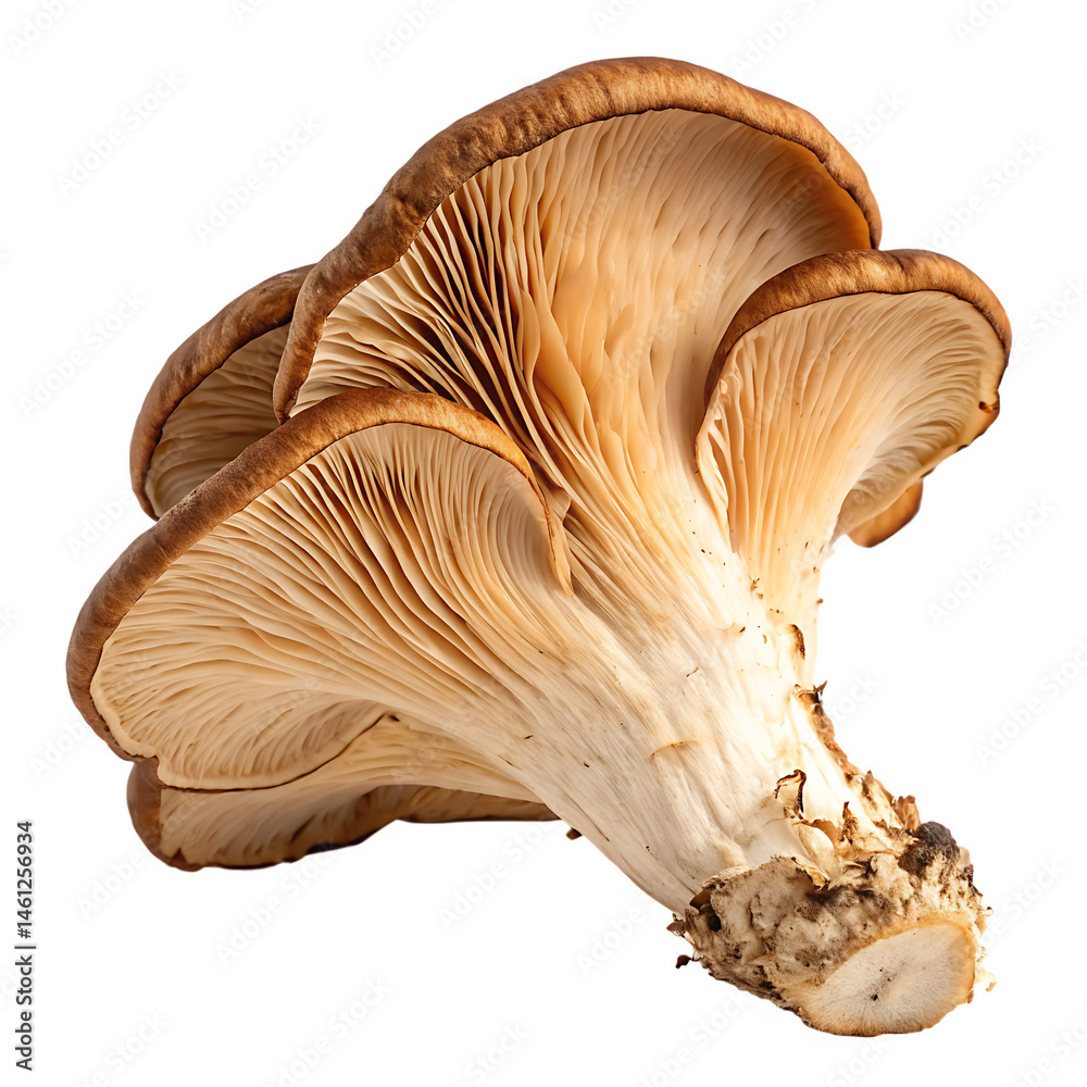 Maitake mushroom isolated on a transparent background Maitake mushroom isolated on a transparent background