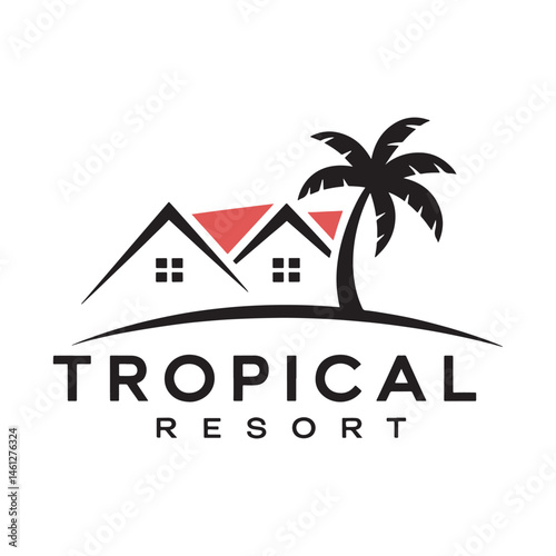 Palm Tree House, Palm tree house silhouette
