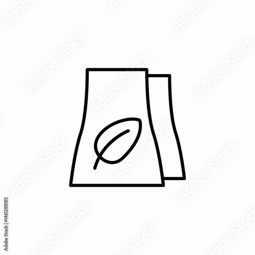 nuclear plant icon sign vector
