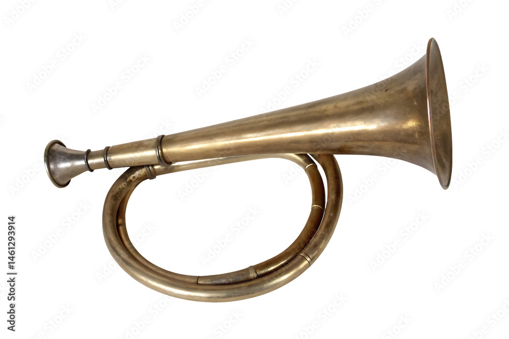 Obraz premium horn isolated on white background PNG