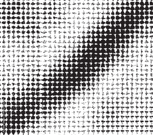 A dense black and white gradually transitions to a central point of brightness.