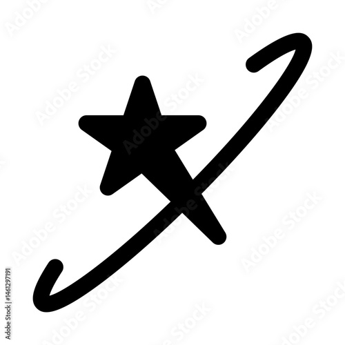 Orbit star icon