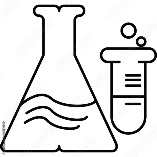 Laboratory Line Icon