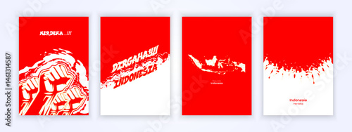Celebrate Indonesia's Independence with spirit, unity, and national pride in vibrant red and white