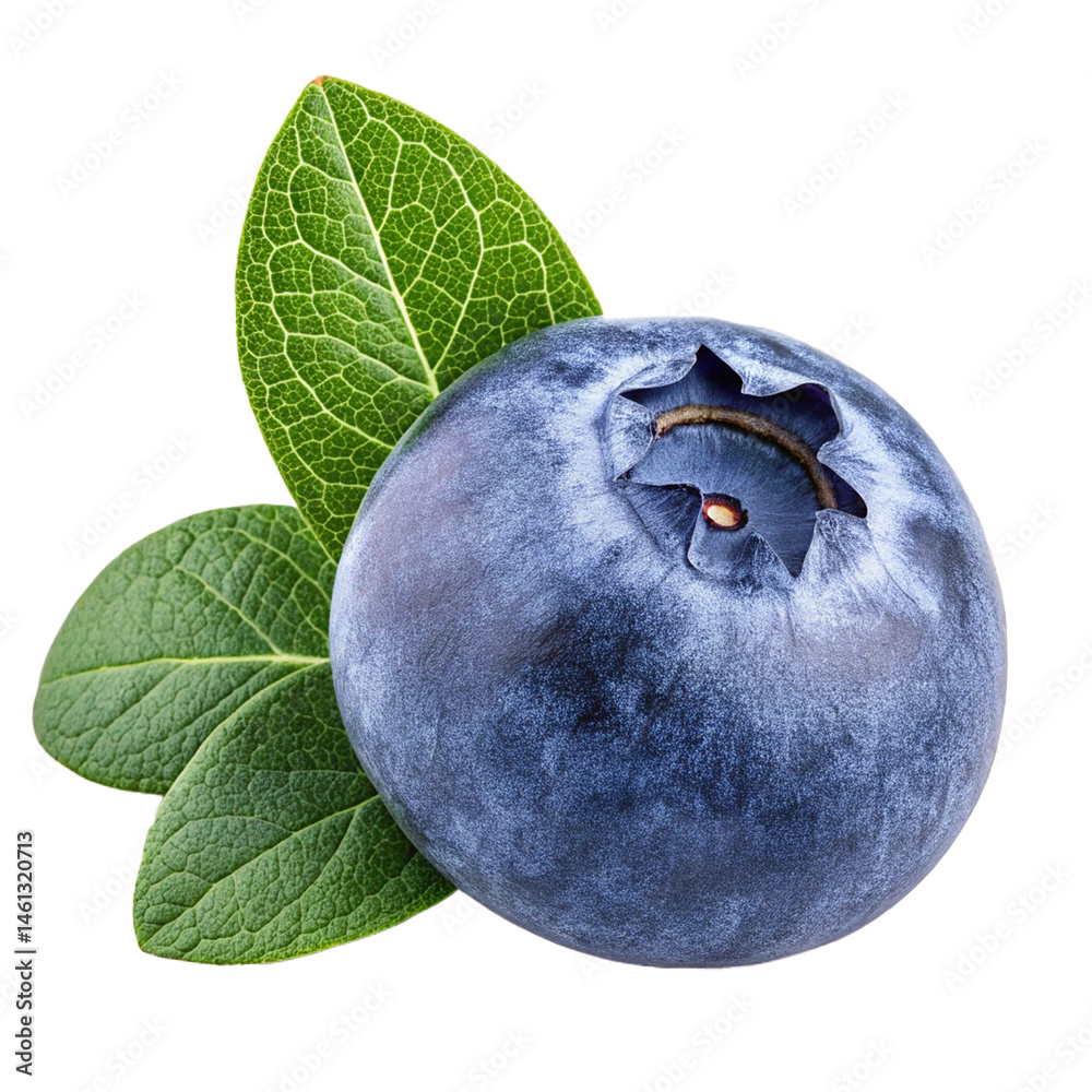 Obraz premium blueberries isolated on white background 