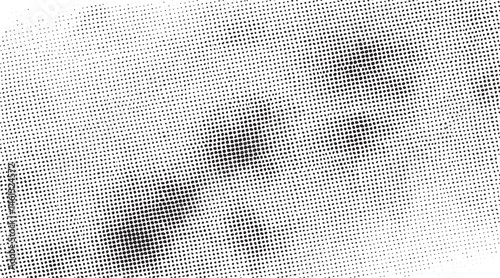 Wallpaper Mural A grayscale portrait reveals a blurred human face through a dotted Torontodigital.ca