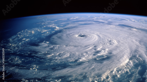 台風,ハリケーン,地球, 世界, 空, 空間, 惑星, 雲, 海, 青, 海, 自然