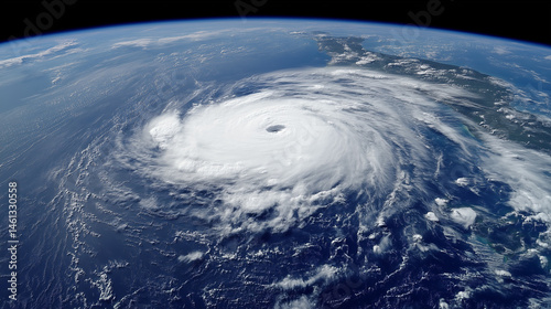 台風,ハリケーン,地球, 世界, 空, 空間, 惑星, 雲, 海, 青, 海, 自然