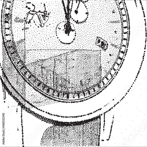 A vintage mechanical watch displays its intricate face with hands pointing to the time.