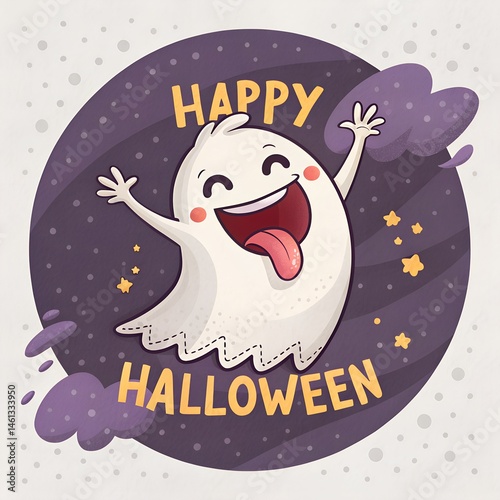 happy new year greeting card