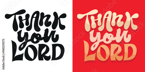 Postcard about Jesus - Lettering quote hand drawn doodle postcard. T-shirt design, mug print.