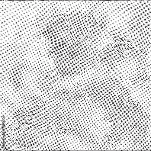 A blurred textured reveals a faint human silhouette against a speckled background.