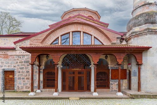 The Fatih Mosque view in Trabzon City of Turkey