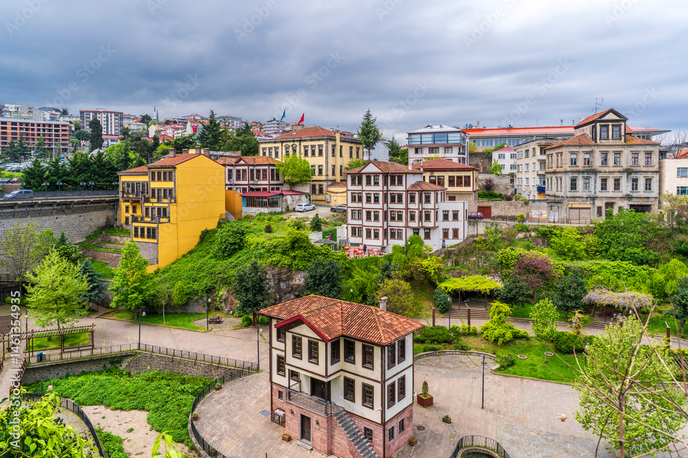 The Zagnos Park view in Ortahisar District of Trabzon City