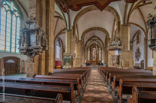  St. Martini Kirche Innen Minden Deutschland