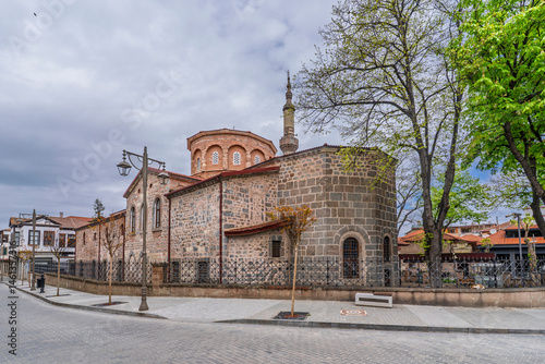Obraz na płótnie The Fatih Mosque view in Trabzon City of Turkey w salonie