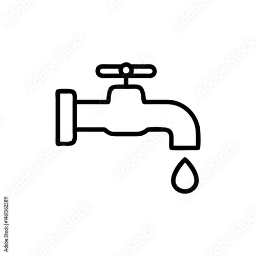 Water tap icon