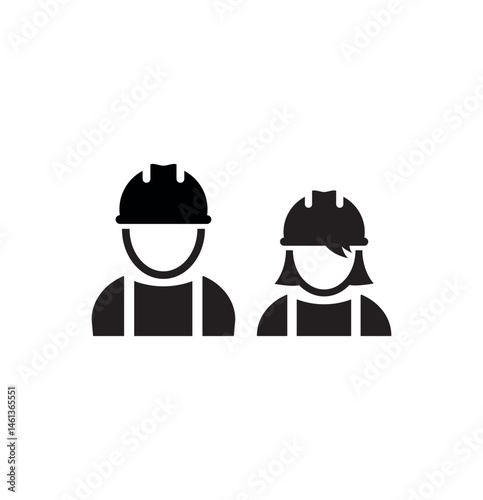 vector illustration of a worker	