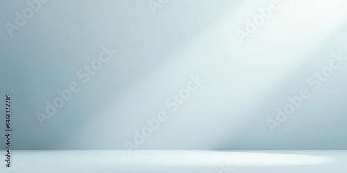 Wallpaper Mural Serene Light Beams Illuminating a Minimalist Studio Space, Ideal for Product Photography and Design Presentations Torontodigital.ca